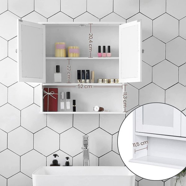 Liliana veggskap - Hvit Liliana veggskap - Hvit