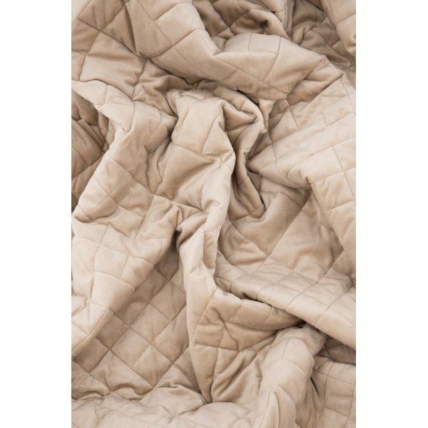 Inga sengeteppe - Beige Inga sengeteppe - Beige