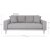 Lido 2,5-seters sofa - Lys gr