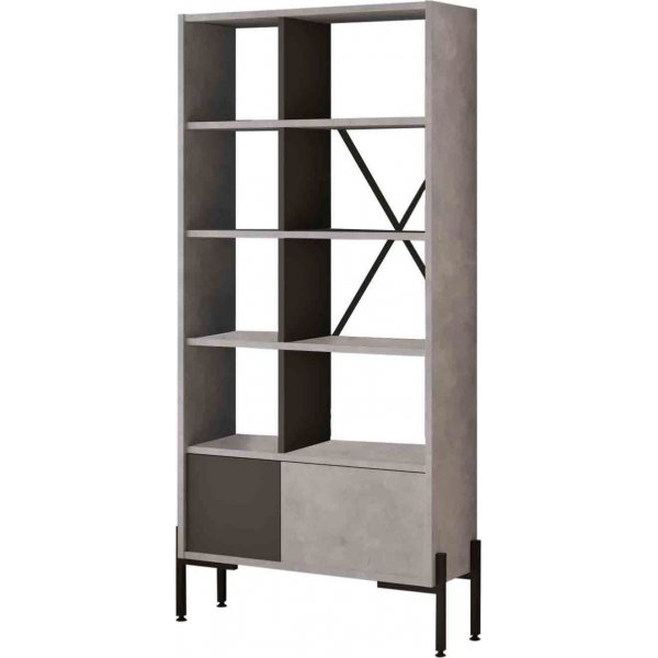 Bruno bokhylle - Antrasitt Bruno bokhylle - Antrasitt