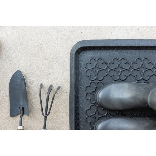 Gunnar d�rmatte 45 x 75 cm - Sort