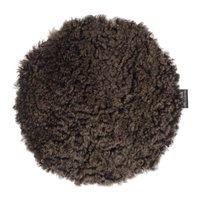 Curly stolpute fåreskinn - Brun Curly stolpute fåreskinn - Brun