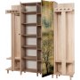 Garmanto hallmbler 180 cm - Sonoma eik/bilde