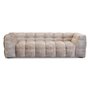 Fjlebro 3-seters sofa - Beige flyel