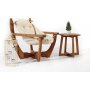 Relax lenestol - Krem + Treolje til mbler