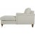 Howard Watford Deluxe divan lenestol - Beige boucl