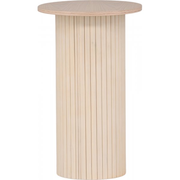 Bianca sidebord Ø40 cm - Whitewash Bianca sidebord Ø40 cm - Whitewash