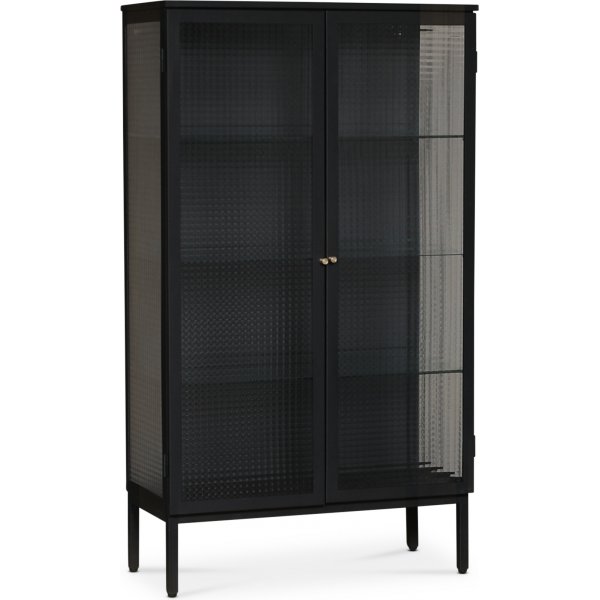 Revel skap - Sort / Krystallglass Revel skap - Sort / Krystallglass