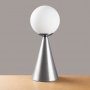Gondol bordlampe - Slv/hvit