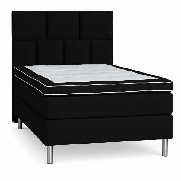 Hilton Deluxe kontinentalseng 120×200 cm - Svart Hilton Deluxe kontinentalseng 120×200 cm - Svart