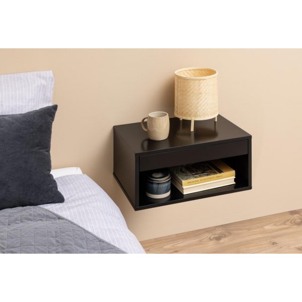 Cholet nattbord 50 x 35 cm - Sort Cholet nattbord 50 x 35 cm - Sort