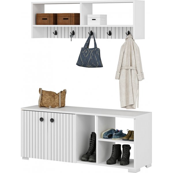 Sarandon hallmbler - Hvit