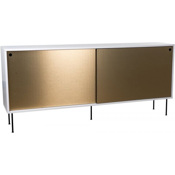 Volume sidebord 178 cm - Hvit/messing Volume sidebord 178 cm - Hvit/messing