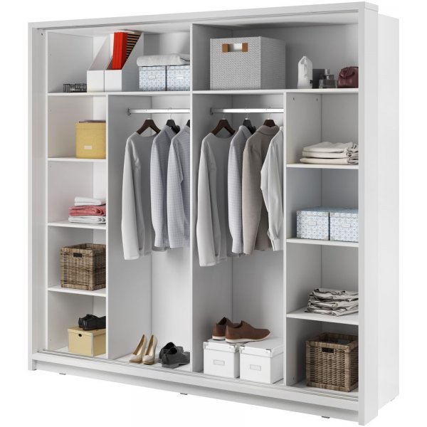 Mervyn garderobe - Hvit Mervyn garderobe - Hvit