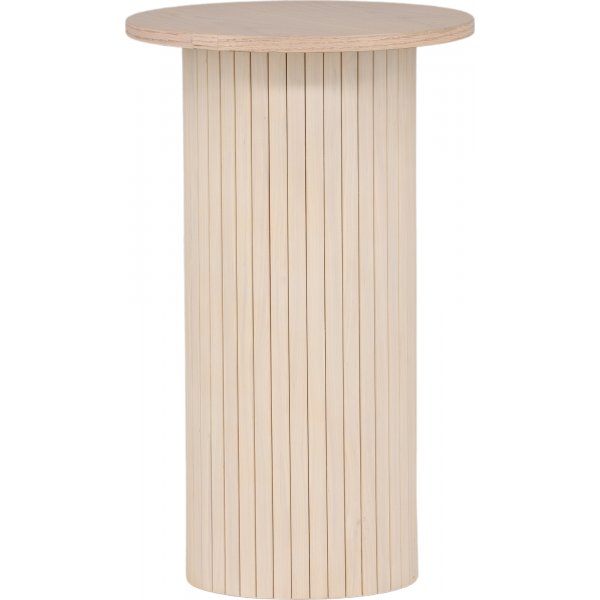 Bianca sidebord Ø40 cm - Whitewash Bianca sidebord Ø40 cm - Whitewash