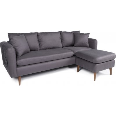 Sofia divan sofa hyre - Antrasitt