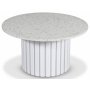 Sumo Salongbord 85 - Hvitbeiset eik / Terrazzo Bianco
