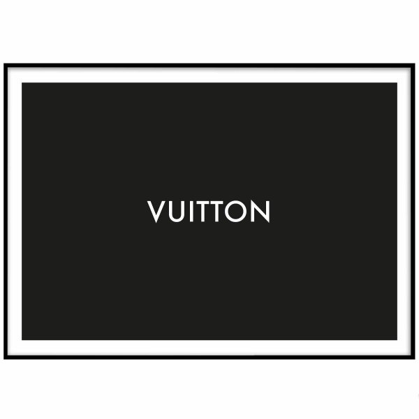 LOUIS VUITTON No 3 - Plakat 50x70 cm