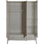 Barokk garderobe med 3 drer - Gr