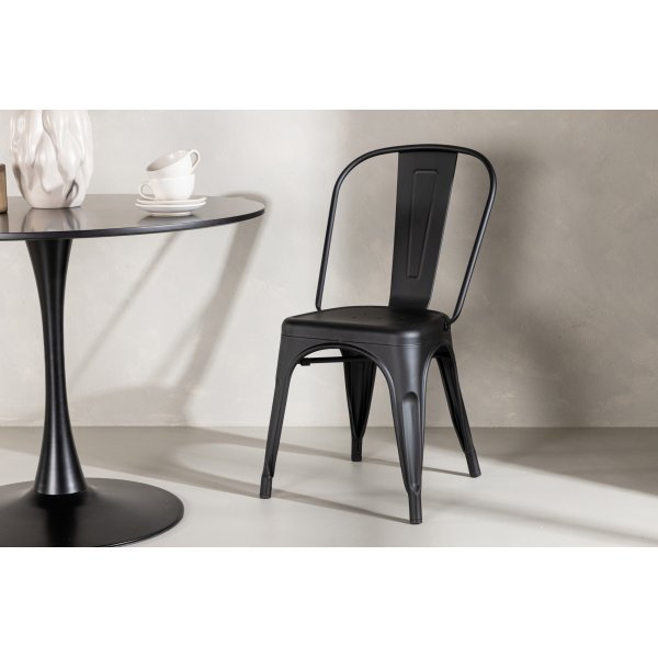 Tempe spisestuestol - Svart Tempe spisestuestol - Svart