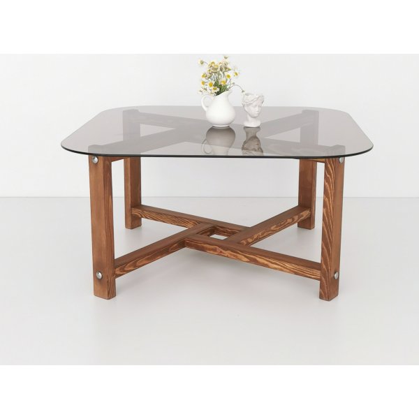 Zen salongbord 80 x 80 cm - Eik Zen salongbord 80 x 80 cm - Eik