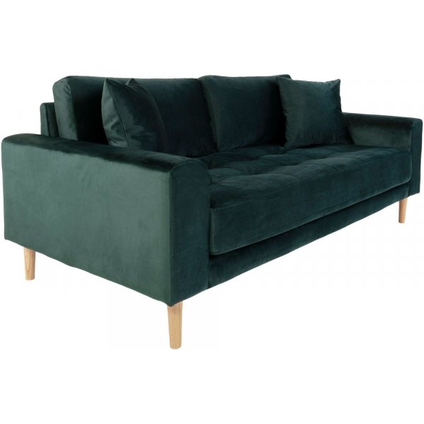 Lido 2,5-seters sofa - Mrkegrnn