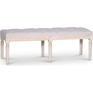 Cholet benk Bredde 120 cm - Antikk finish / Lin Cholet benk Bredde 120 cm - Antikk finish / Lin