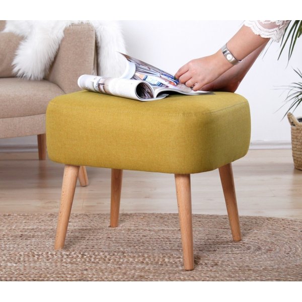 Papegøyepuff - Gul Papegøyepuff - Gul