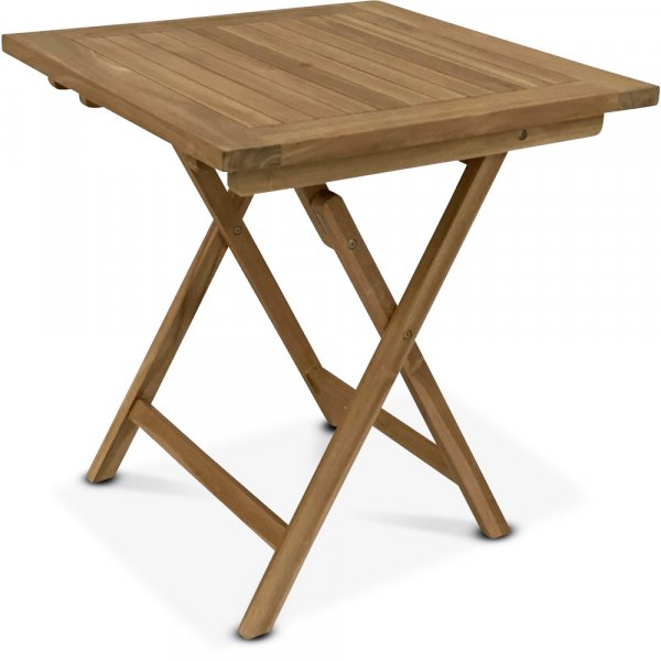 Grunnebo sammenleggbart spisebord 70 cm - Teak
