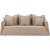 Oskarshamn 3-seters sofa - Beige