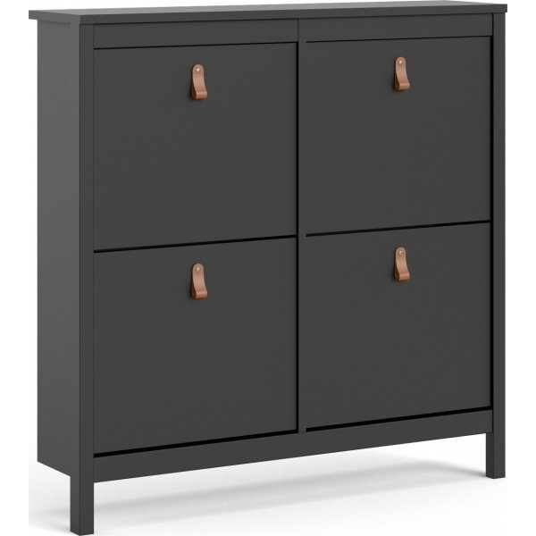 Madrid skoskap - Svart Madrid skoskap - Svart