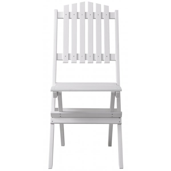 Utend�rs stol Br�nn� hvit