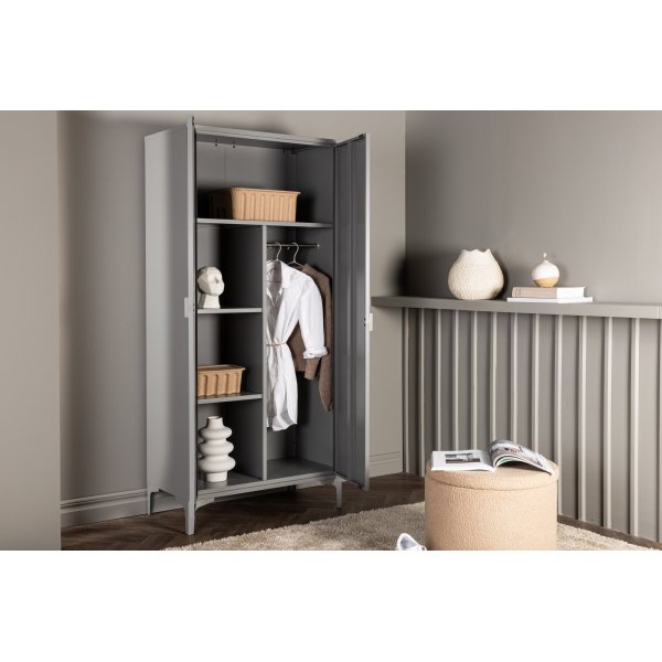 Alexander garderobe - Lys grå Alexander garderobe - Lys grå