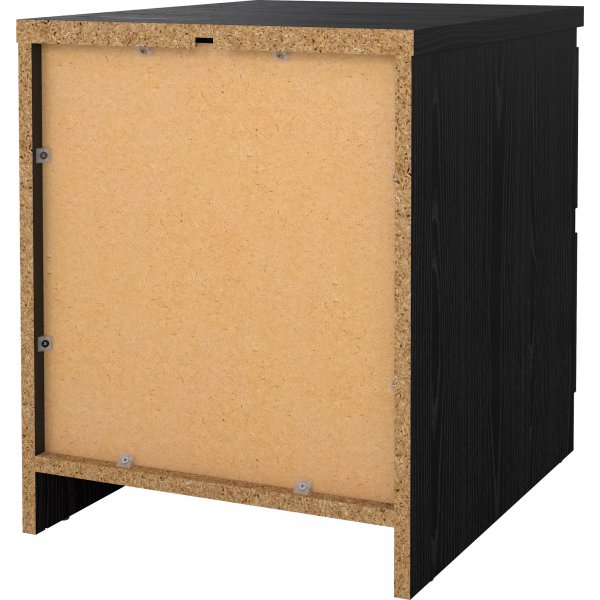 Naia nattbord 2 - Sort ask