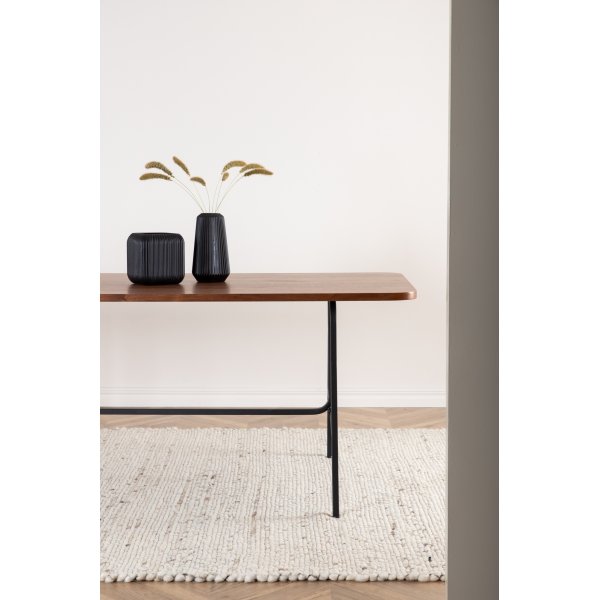 Pontus ullteppe - Hvit/beige Pontus ullteppe - Hvit/beige