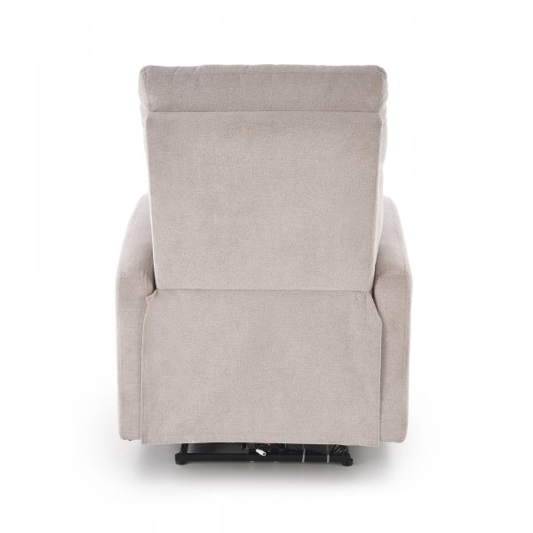 Elektrisk lenestol med hvilestol - Lys beige