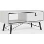 Ry salongbord 101,8 x 48,2 cm - Hvit