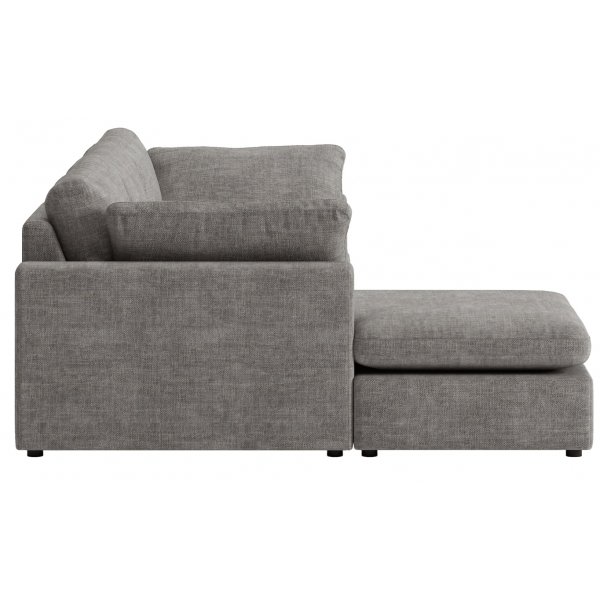 Sjeselongsofa Falkenberg gr 296 cm vendbar sjeselong + Mbelftter