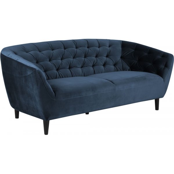 Ria 3-seters sofa - Marinebl