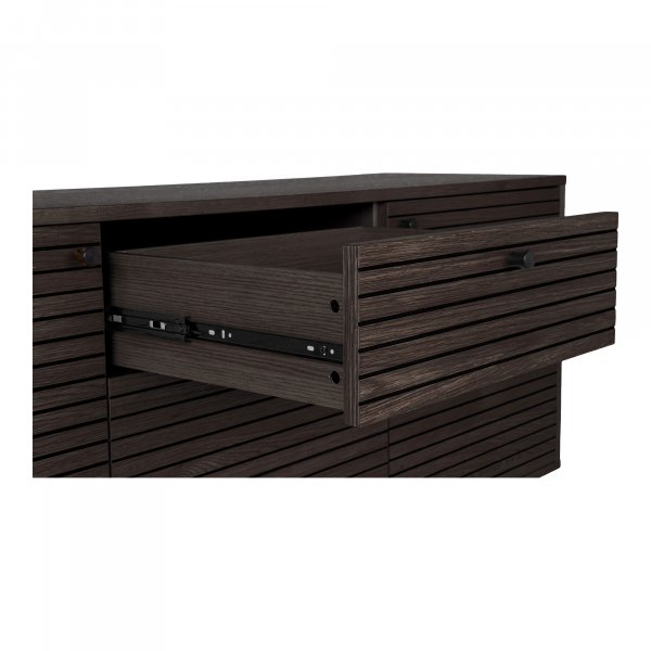 Kyoto skjenk - Rkt eik/sort