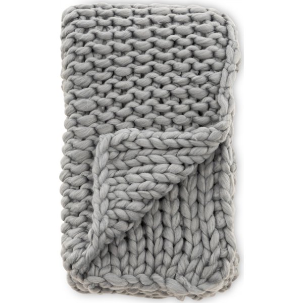 Hägg pledd, 130x170 cm - Lysegrå Hägg pledd, 130x170 cm - Lysegrå