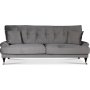 Adena 3-seters sofa - Slvgr flyel