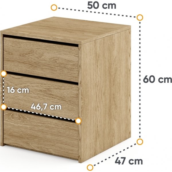 Einar byrå 13 - Shetland eik Einar byrå 13 - Shetland eik