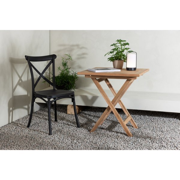 Sofabord Kenya i teak 70x70 cm - natur