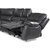 Enjoy recliner-hjørnesofa - 6-seter (el) i grått kunstskinn (modell V)