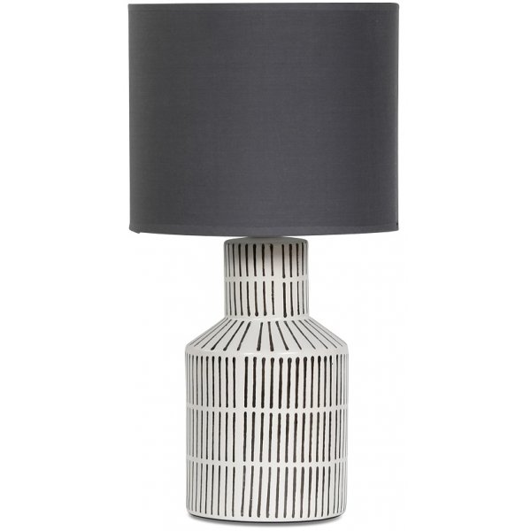 Mrtha Bordlampe 48 cm - Hvit/Gr