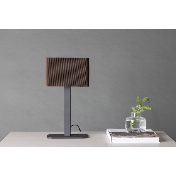 Idre bordlampe - Sort/Mocca