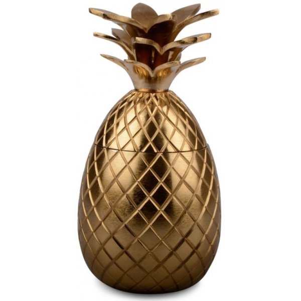 Dekorasjon Ananas i Gull