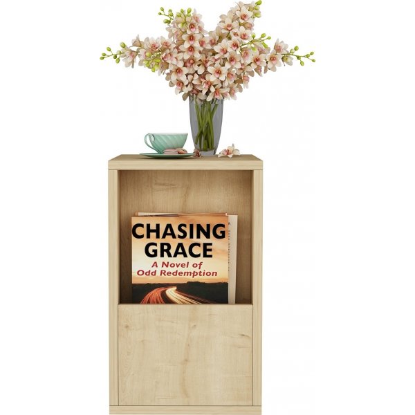 Serce sidebord 30 x 40 cm - Safir eik