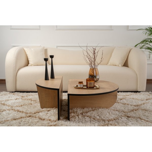 Orion salongbord - Honning eik/sort Orion salongbord - Honning eik/sort